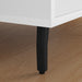 Picioare În picioare 2 pcs Negru 40 x 40 x 100 mm Fier - WALTI WALTI