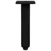 Picioare În picioare 12 pcs Negru 40 x 40 x 100 mm Fier - WALTI WALTI