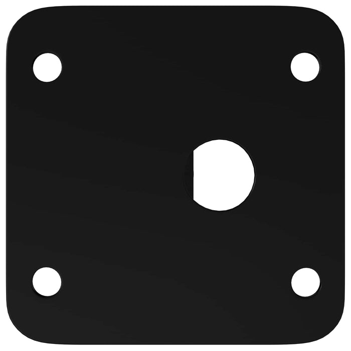 Picioare În picioare 12 pcs Negru 40 x 40 x 100 mm Fier - WALTI WALTI