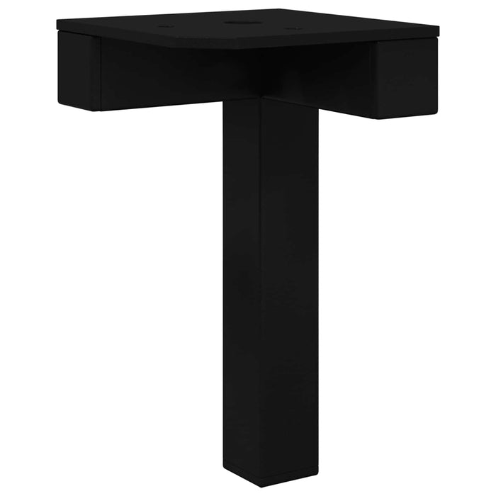 Picioare În picioare 2 pcs Negru 57 x 57 x 100 mm Fier - WALTI WALTI