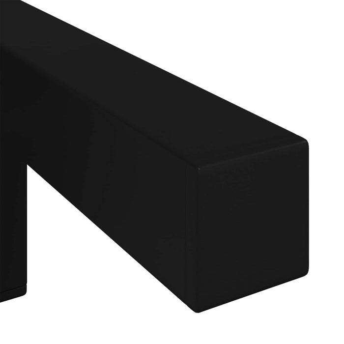 Picioare În picioare 12 pcs Negru 57 x 57 x 100 mm Fier - WALTI WALTI