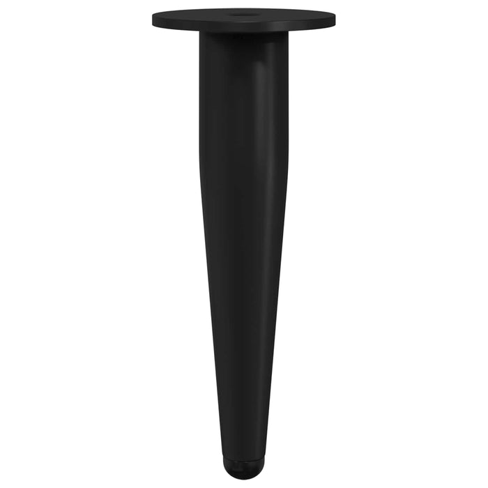 Picioare de mobilă 2 pcs Negru Ø 40 x 98 mm Fier - WALTI WALTI
