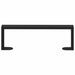 Picioare de mobilă 12 pcs Negru 31,1 x 4 x 10 mm Fier - WALTI WALTI