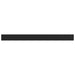 Picioare de mobilă 12 pcs Negru 48,1 x 4 x 10 mm Fier - WALTI WALTI