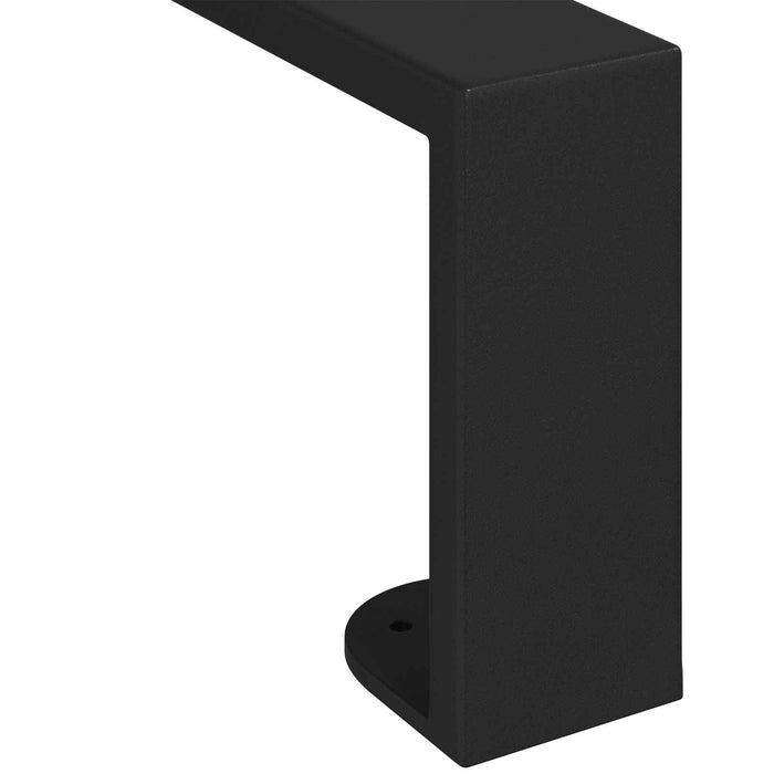 Picioare de mobilă 12 pcs Negru 54,6 x 4 x 10 mm Fier - WALTI WALTI