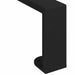 Picioare de mobilă 2 pcs Negru 59,6 x 4 x 10 mm Fier - WALTI WALTI