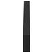 Picioare de mobilă 12 pcs Negru 79,6 x 4 x 10 mm Fier - WALTI WALTI