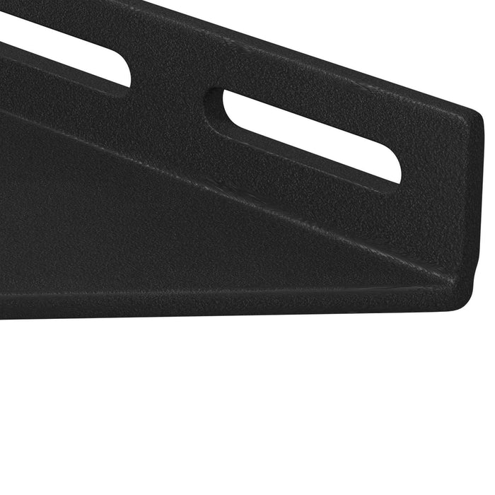 Bracket de Colț 12 pcs Negru 138,5 x 50,5 x 16 mm Fier - WALTI WALTI