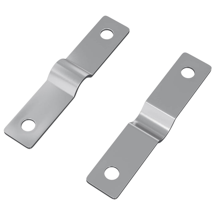 Placă de Impact 2 pcs Argintiu 50 x 10 x 1,2 mm Fier - WALTI WALTI