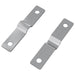 Placă de Impact 2 pcs Argintiu 50 x 10 x 1,2 mm Fier - WALTI WALTI