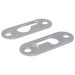Cârlig cu Gaura de Cheie 2 pcs Argintiu 45 x 16 x 3.5 mm Fier - WALTI WALTI