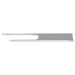 Culoar de montare la nivel 2 pcs Argintiu 75 x 66 x 1,4 mm Oțel - WALTI WALTI