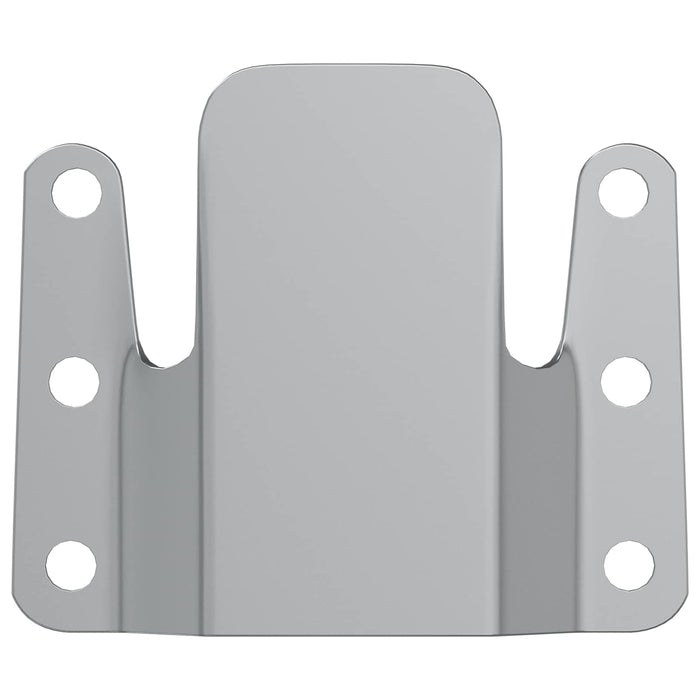 Culoar de montare la nivel 2 pcs Argintiu 75 x 66 x 1,4 mm Oțel - WALTI WALTI