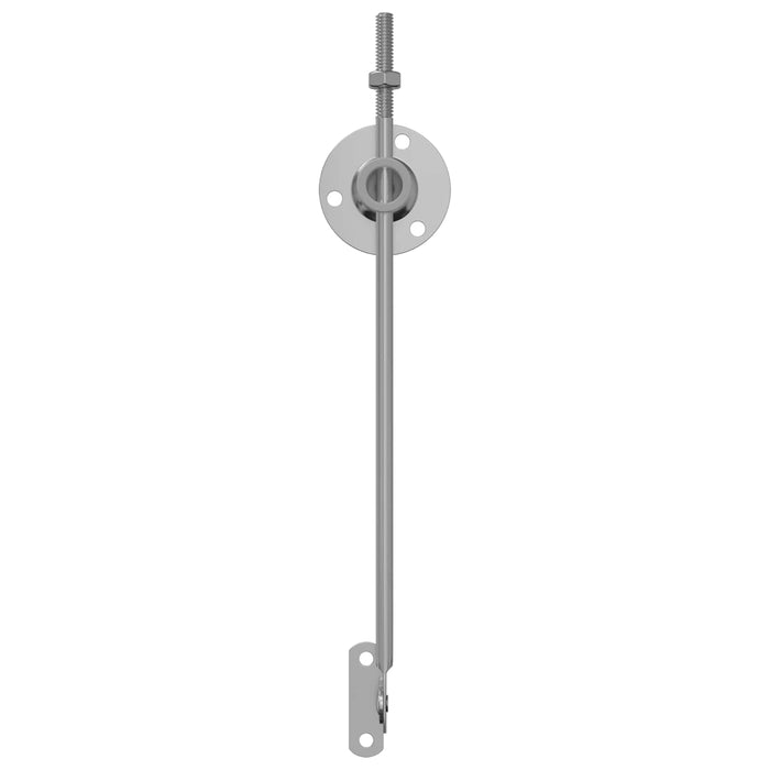 Hingă cu suport pentru capac 12 pcs Argintiu 194 x 36 x 18 mm - WALTI WALTI