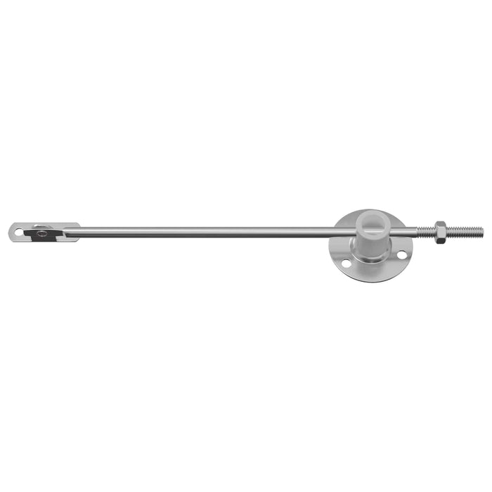 Hingă cu suport pentru capac 12 pcs Argintiu 194 x 36 x 18 mm - WALTI WALTI