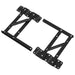Mecanism de ridicare pentru pat 2 pcs Negru 34 x 9.5 x 4 mm - WALTI WALTI