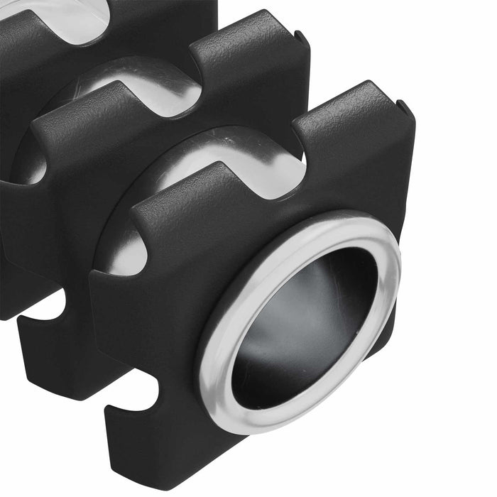 Insert tub filetat 2 pcs Negru și argintiu Oțel Galvanizat - WALTI WALTI