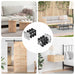 Insert tub filetat 2 pcs Negru și argintiu Oțel Galvanizat - WALTI WALTI