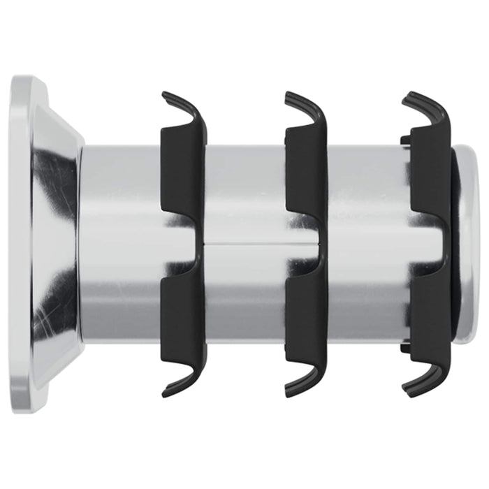 Insert tub filetat 12 pcs Negru și argintiu Oțel Galvanizat - WALTI WALTI