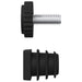 Nivelatoare de mobilă Ajustabil 1895 pcs Negru PP - WALTI WALTI