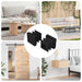 Capete de închidere 2 pcs Negru 15 x 15 x 15 mm PP - WALTI WALTI