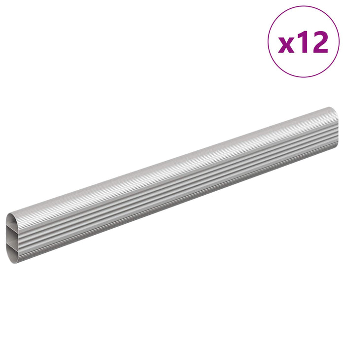Șină pentru dressing 12 pcs Argintiu 264 x 15 x 29 mm - WALTI WALTI