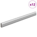 Șină pentru dressing 12 pcs Argintiu 316 x 15 x 29 mm - WALTI WALTI