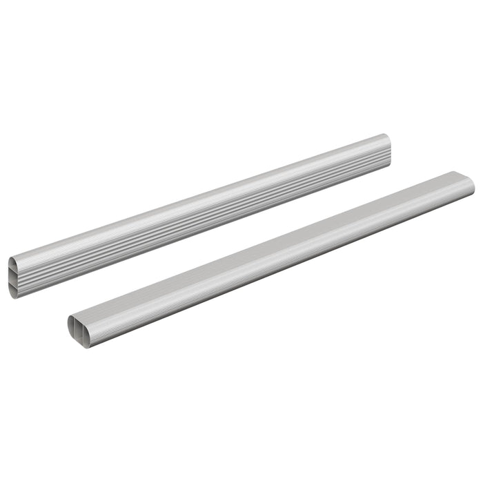 Șină pentru dressing 2 pcs Argintiu 371,5 x 15 x 29 mm - WALTI WALTI