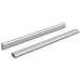 Șină pentru dressing 2 pcs Argintiu 371,5 x 15 x 29 mm - WALTI WALTI