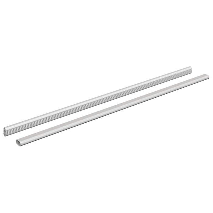 Șină pentru dressing 2 pcs Argintiu 864 x 15 x 29 mm - WALTI WALTI