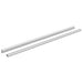 Șină pentru dressing 2 pcs Argintiu 864 x 15 x 29 mm - WALTI WALTI