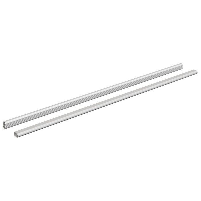 Șină pentru dressing 2 pcs Argintiu 964 x 15 x 29 mm - WALTI WALTI