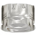 Suport pentru bara de dulap 2 pcs Zinc alb 40 x 18 x 10 mm Fier - WALTI WALTI