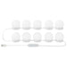 Lumini pentru oglindă Alb 4,5 x 4,5 x 4,7 cm Plastic - WALTI WALTI