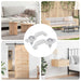 Clipuri LED pentru Strip 2 pcs Transparent 2 x 1 x 0.5 cm - WALTI WALTI