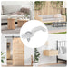Clipuri LED pentru Strip 12 pcs Transparent 2 x 1 x 0.5 cm - WALTI WALTI