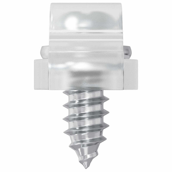 Clipuri LED pentru Strip 12 pcs Transparent 2 x 1 x 0.5 cm - WALTI WALTI