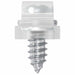 Clipuri LED pentru Strip 12 pcs Transparent 2 x 1 x 0.5 cm - WALTI WALTI