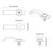 Clipuri LED pentru Strip 12 pcs Transparent 2 x 1 x 0.5 cm - WALTI WALTI