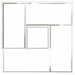 Vază pentru Grădină Alb 60 x 60 x 50 cm Oțel laminat la rece - WALTI WALTI