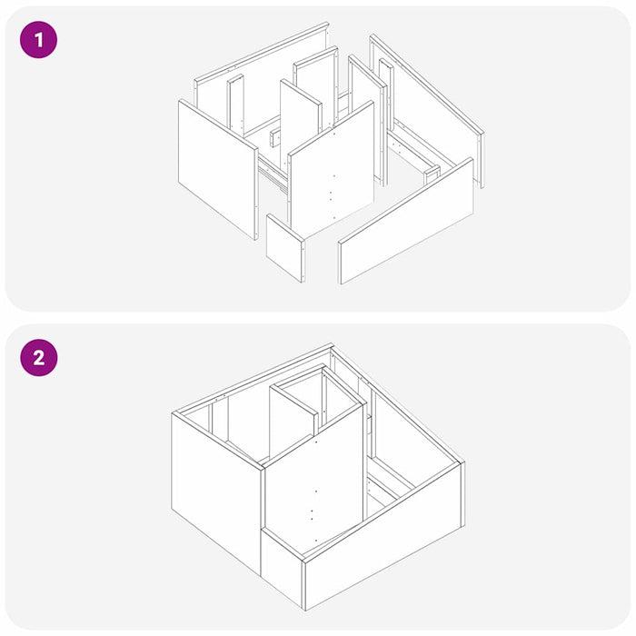 Vază pentru Grădină Argintiu 60 x 60 x 50 cm Oțel Galvanizat - WALTI WALTI