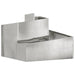 Vază pentru Grădină Argintiu 60 x 60 x 50 cm Oțel Galvanizat - WALTI WALTI