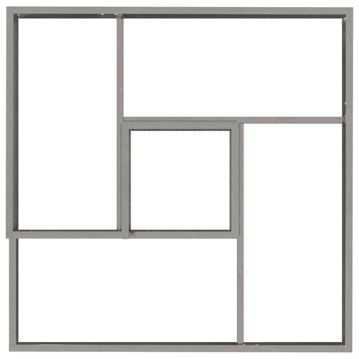 Vază pentru Grădină Argintiu 60 x 60 x 50 cm Oțel Galvanizat - WALTI WALTI