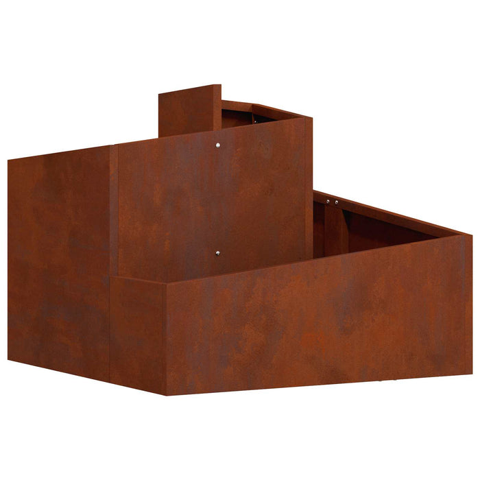 Vază pentru Grădină Maro 60 x 60 x 50 cm - WALTI WALTI