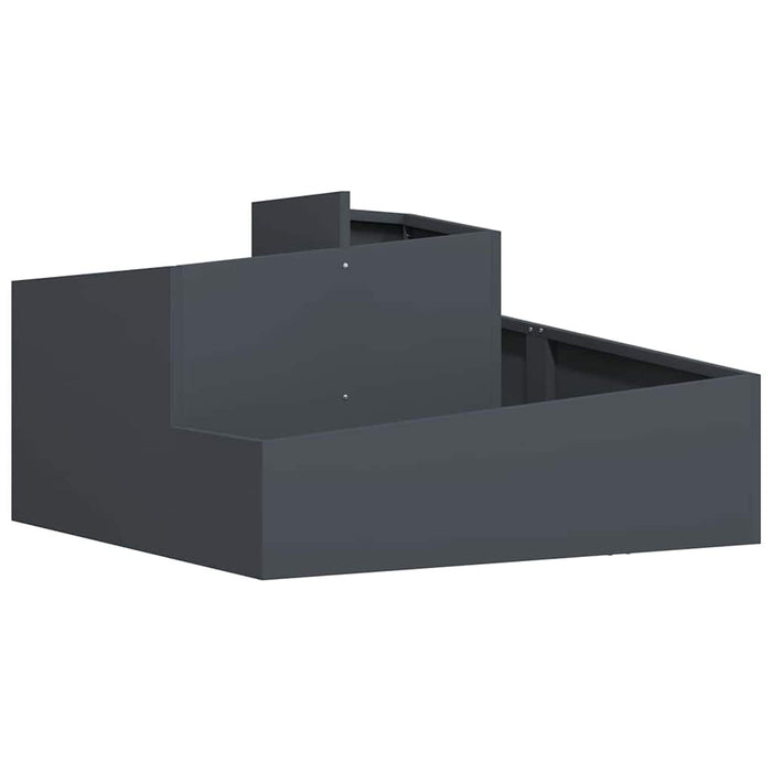 Vază pentru Grădină Antracit 80 x 80 x 50 cm - WALTI WALTI