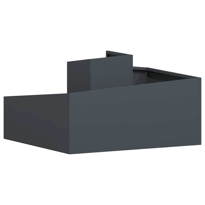 Vază pentru Grădină Antracit 80 x 80 x 50 cm - WALTI WALTI