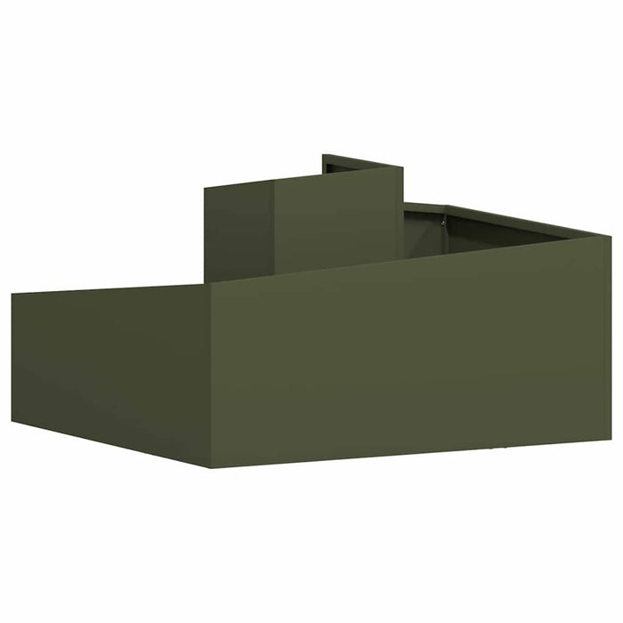 Vază pentru Grădină Verde măsliniu 80 x 80 x 50 cm - WALTI WALTI