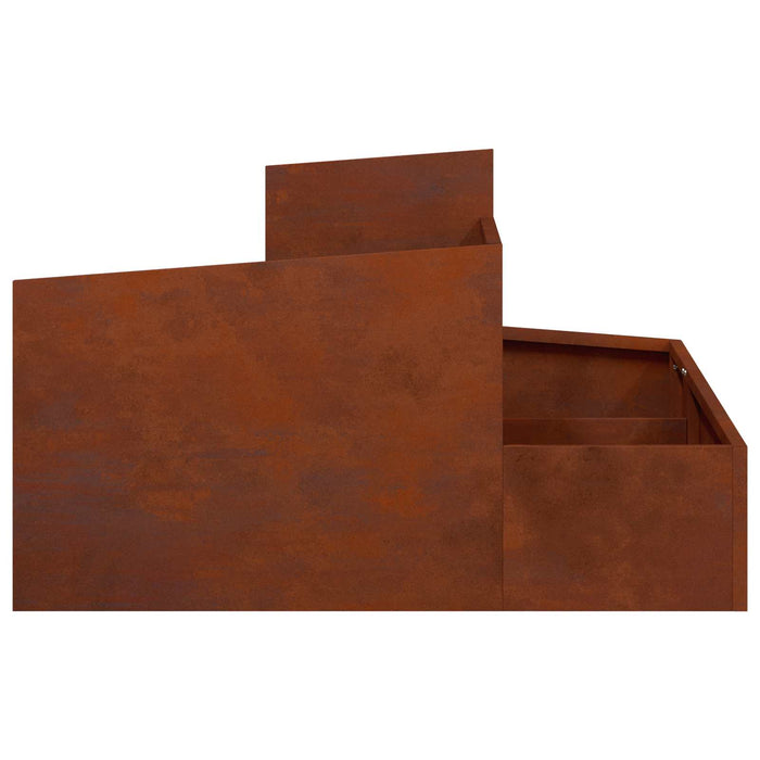 Vază pentru Grădină Maro 80 x 80 x 50 cm - WALTI WALTI