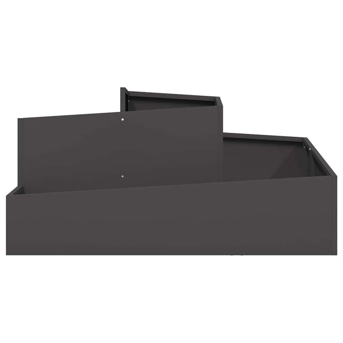 Vază pentru Grădină Negru 100 x 100 x 50 cm - WALTI WALTI