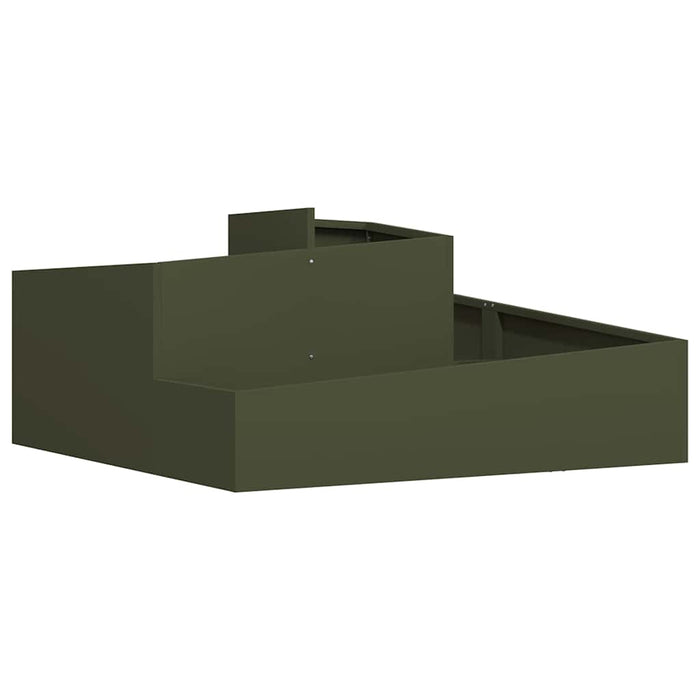 Vază pentru Grădină Verde măsliniu 100 x 100 x 50 cm WALTI